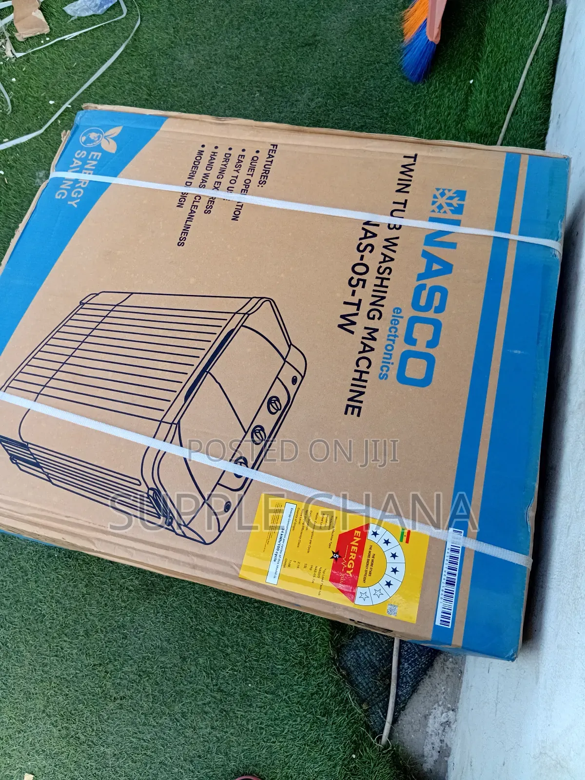 Nasco 5kg Twin Tub Washer – Compact Design, Maximum Output