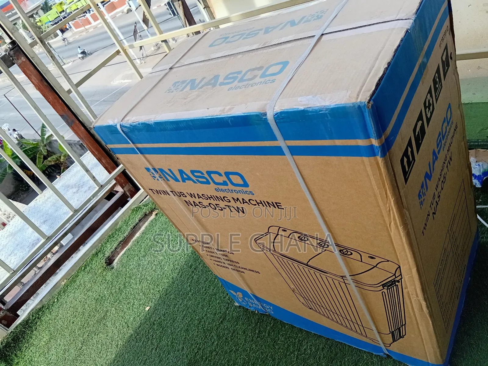 Nasco 5kg Twin Tub Washer – Smart, Fast Efficient Cleaning