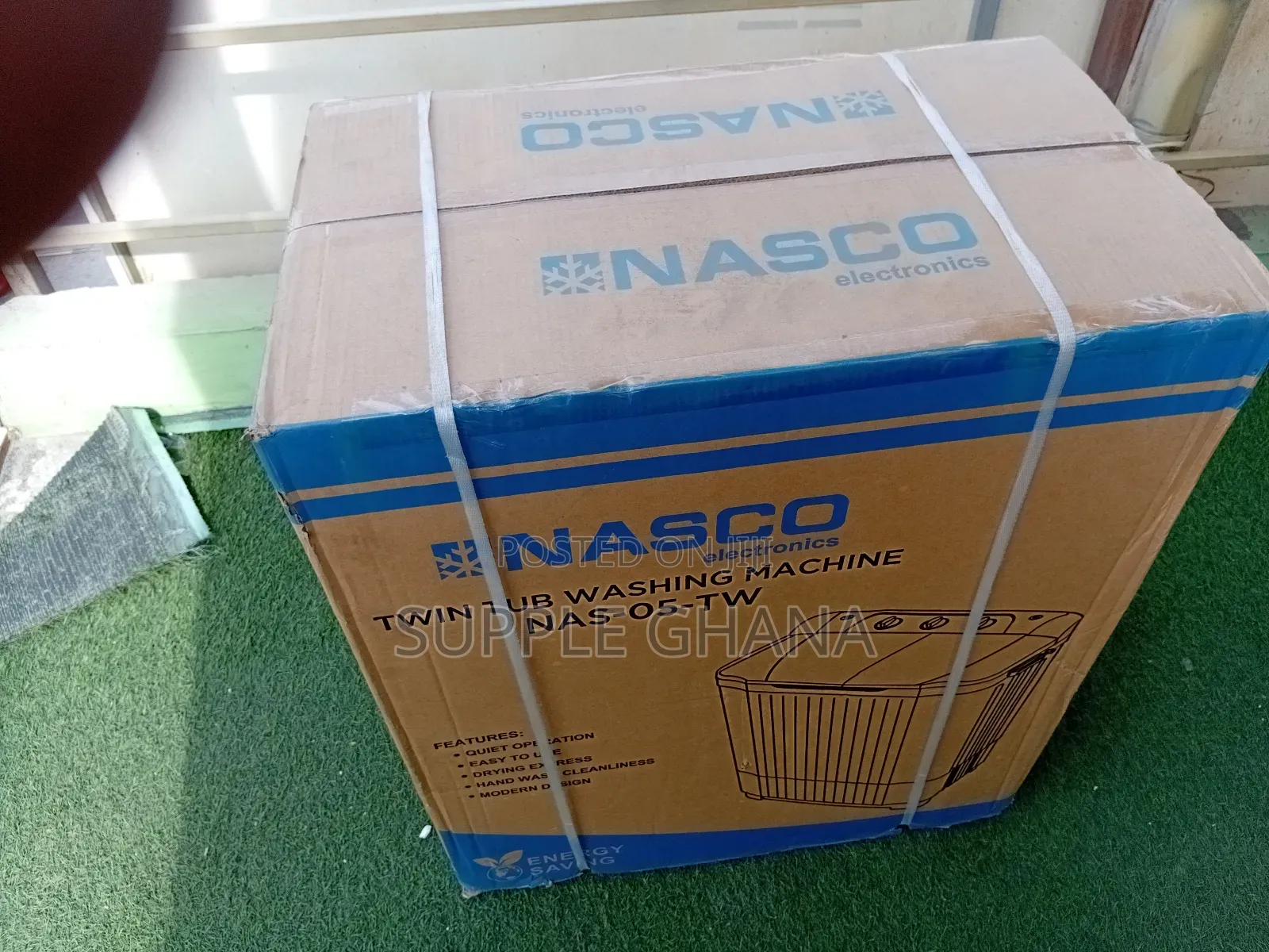 Nasco 5kg Twin Tub Washing Machine – Double Action, Maximum Freshness