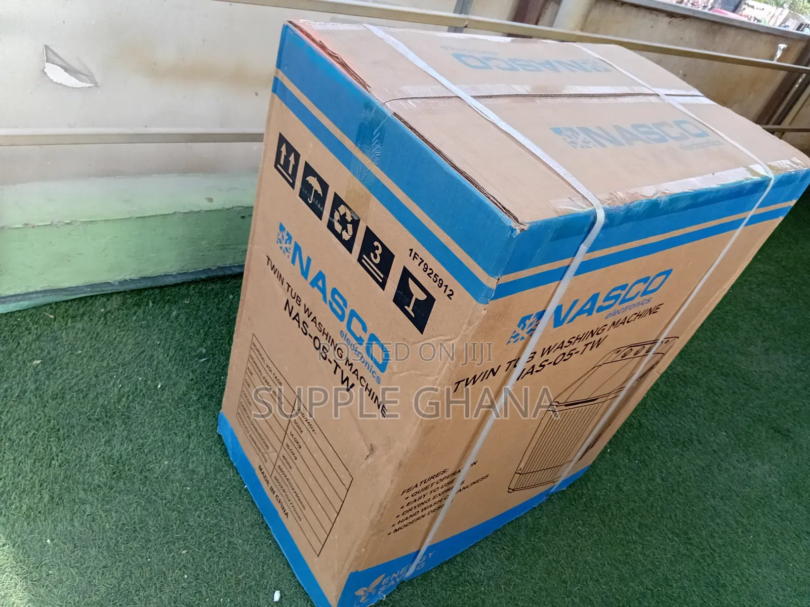 Nasco 5kg Twintub Washer–Reliable Performance in a Space-Saving Design