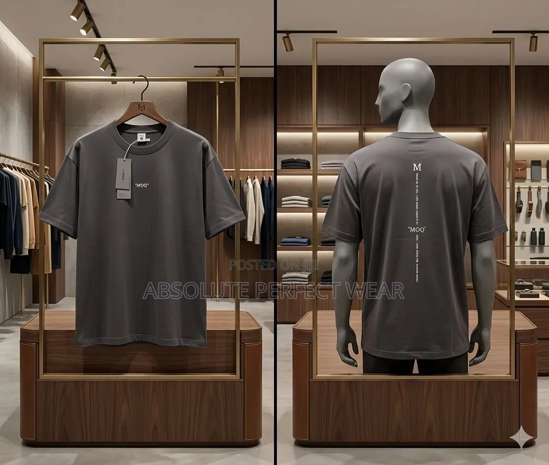 Heavy Textured Round Neck Top for Men