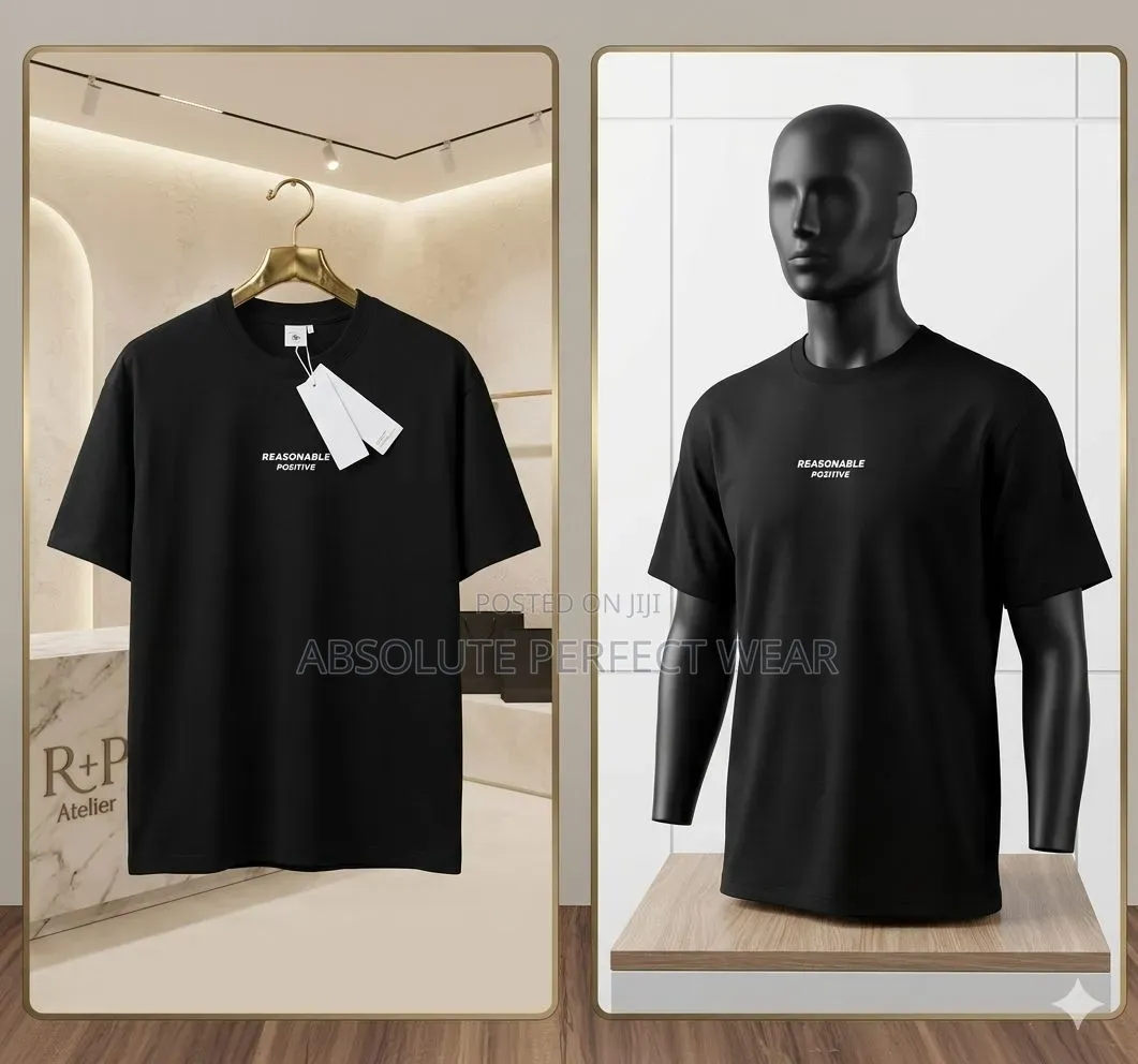 Heavy Textured Round Neck Top for Men