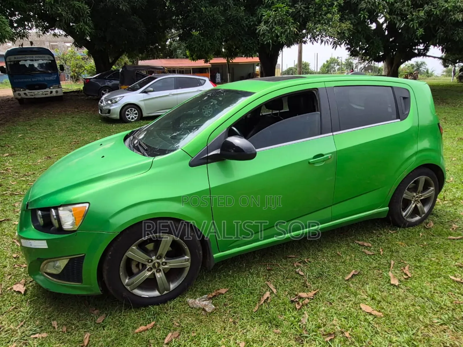 Chevrolet Sonic RS 2016 Green