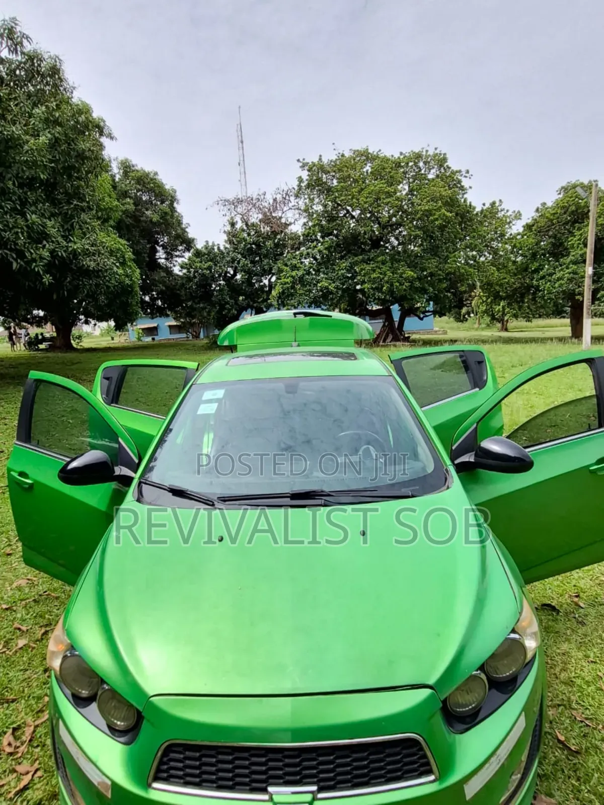 Chevrolet Sonic RS 2016 Green
