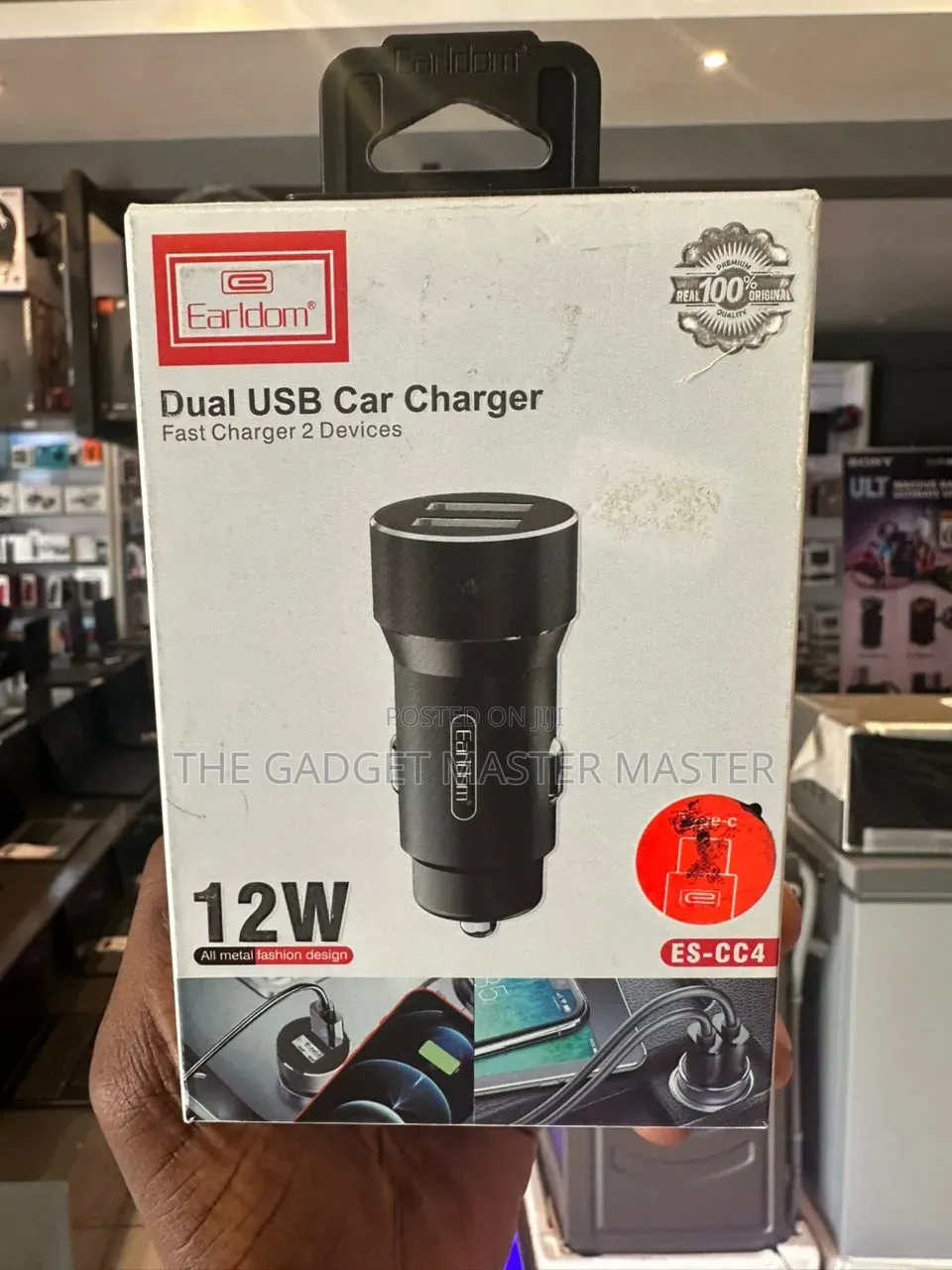 Earldom Dual Usb Car Charger