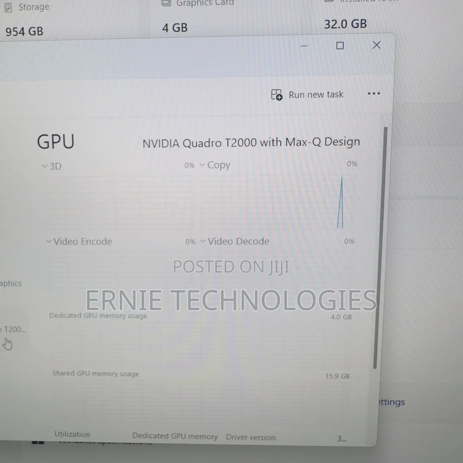 Laptop Dell Precision 5550 32GB Intel Core i7 SSD 1T