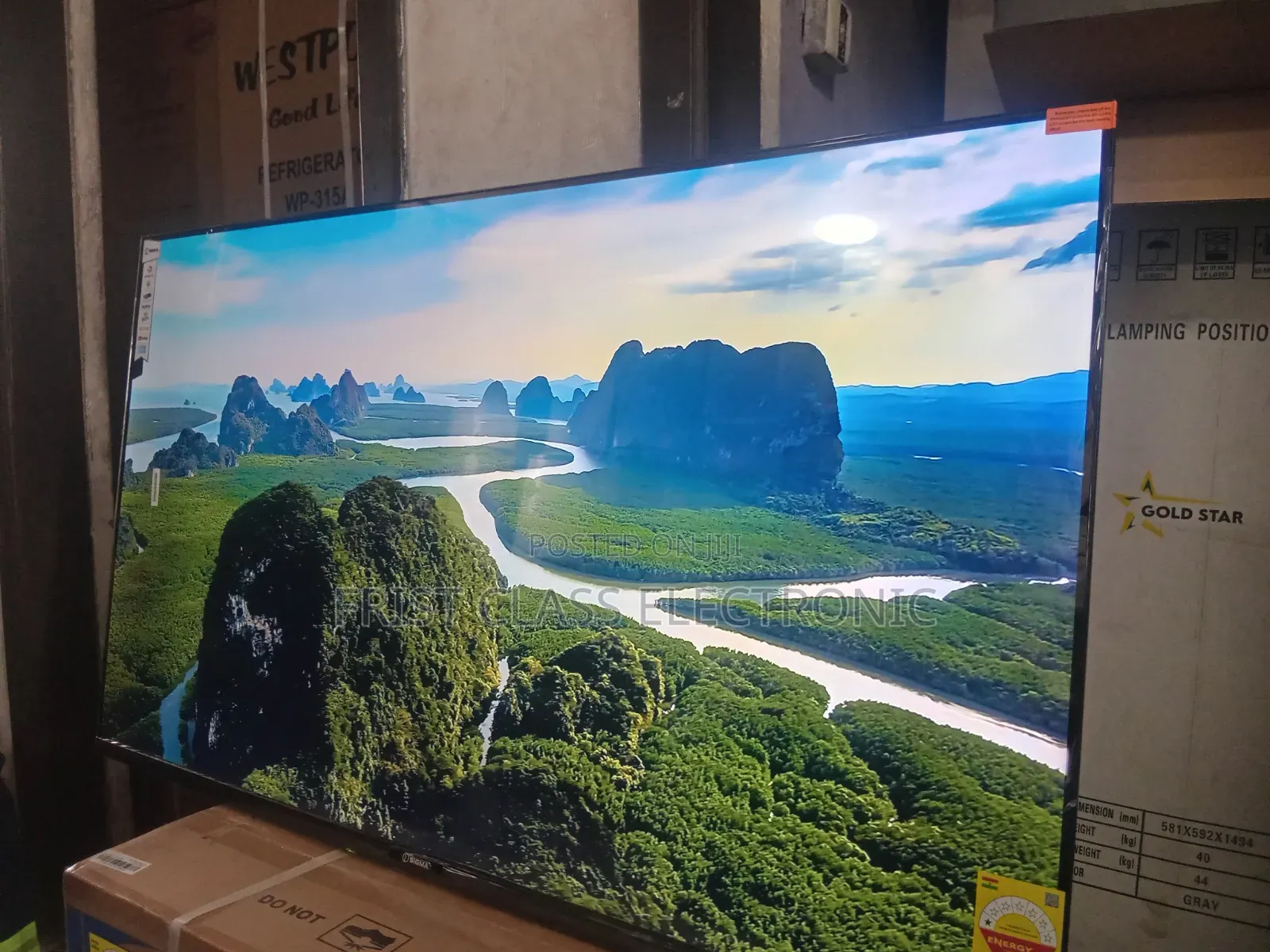 Sigma 55 Uhd Tv Touch, Tv That Feels Just Right.