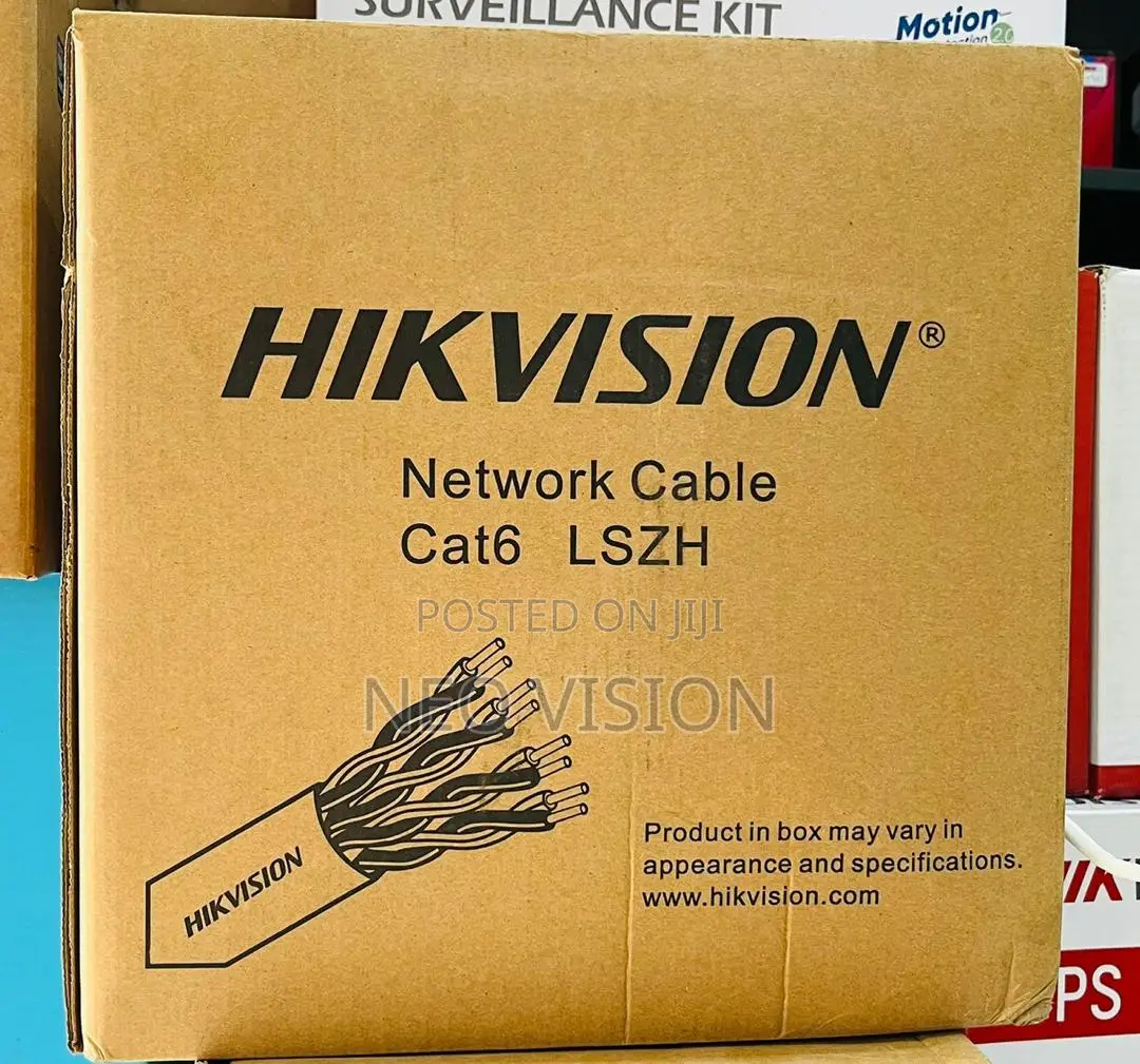 Hikvision Utp Cat 6 Cable Lszh 305m