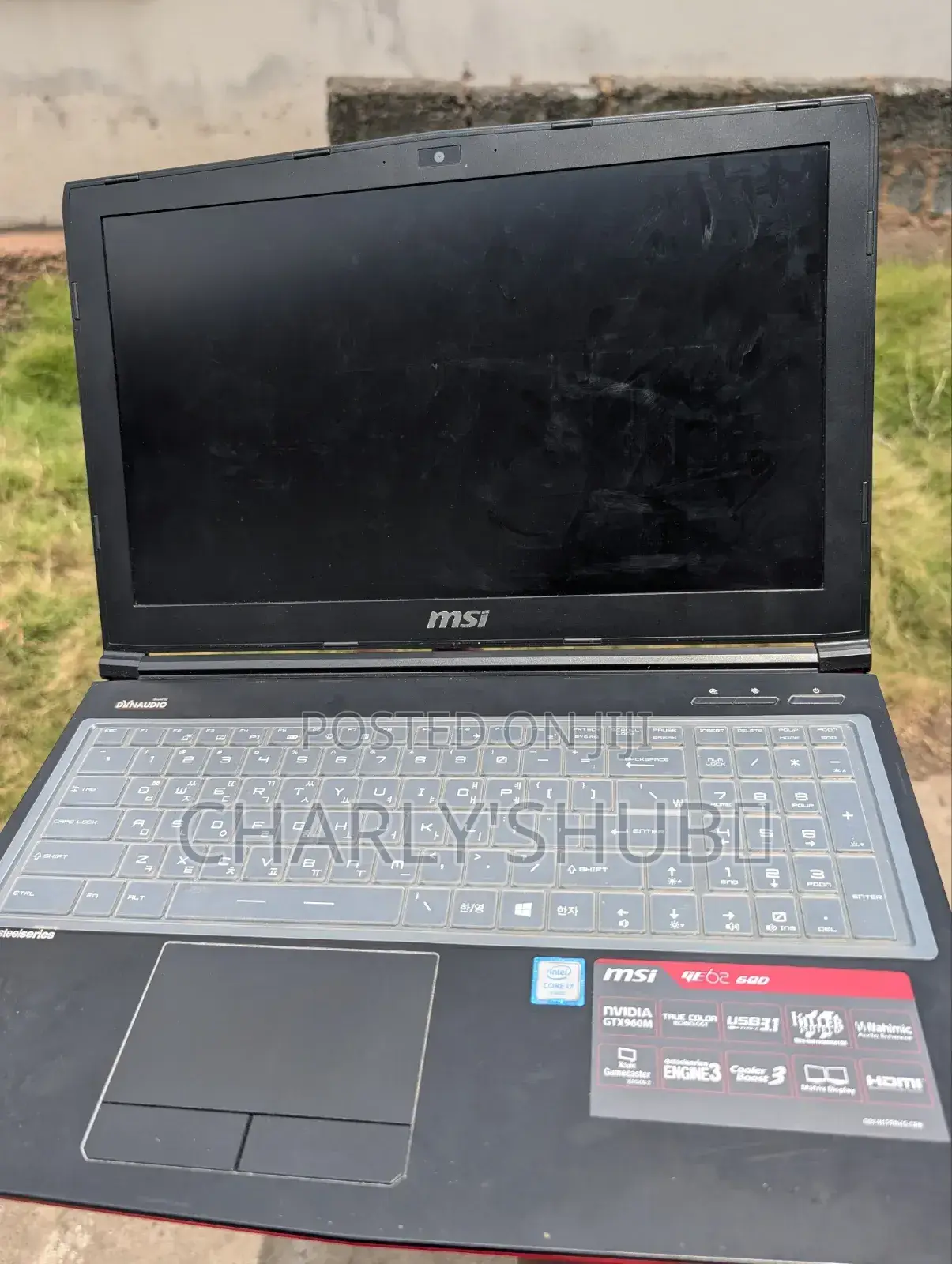 Laptop MSI 8GB Intel Core i7 HDD+SSD 1T