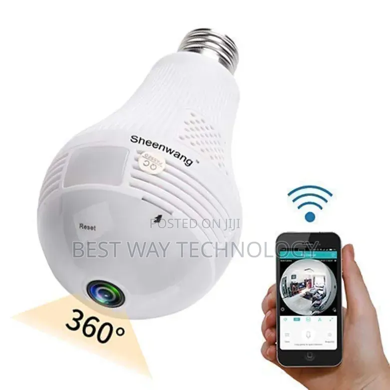 Bulb Wireless Camera 2mp