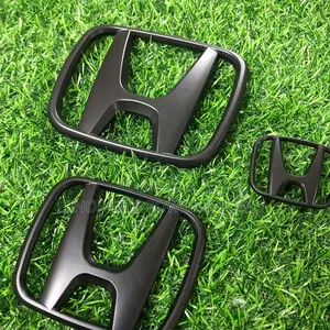 Honda Black Badge Set Civic Accord CRV – Front Rear Logo