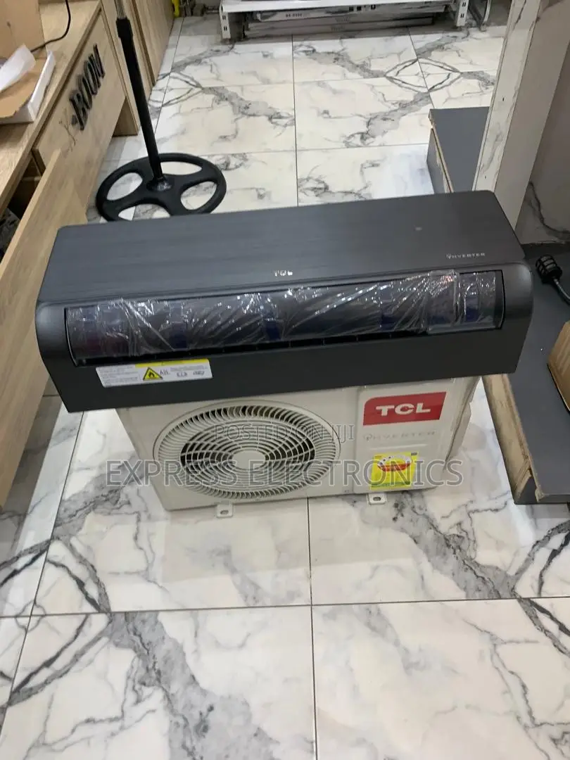 Best Buy for Less Wooden Finish Dark Grey Inverter TCL 1.5hp