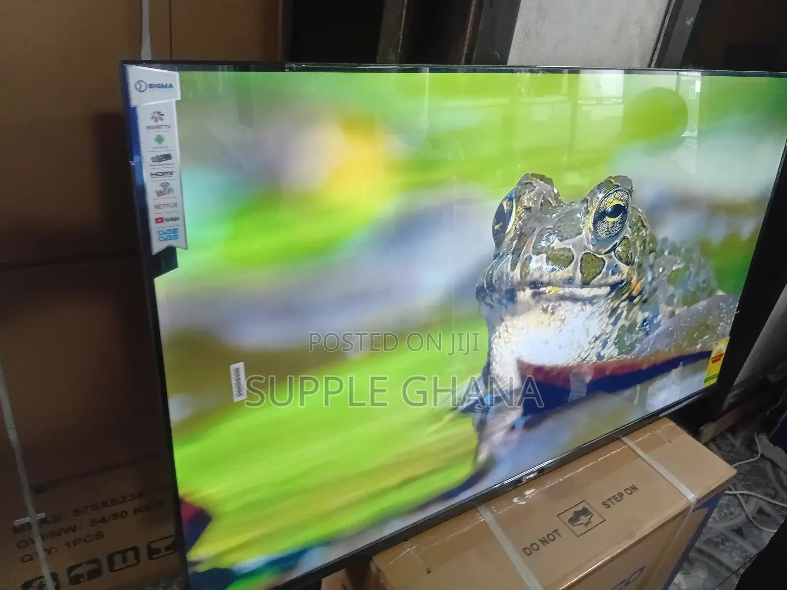 Sigma 55” Sigma Smart Tv – Immersive Viewing Experience