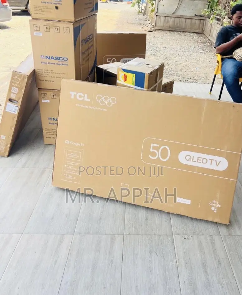 Premium TCL 50 Inch Qled Smart Satellite Android FHD Television 