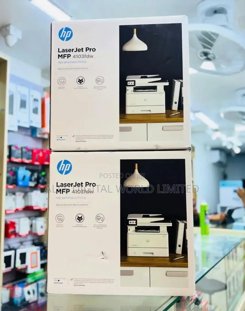HP Laserjet Pro MFP 4103fdw – Fast, Secure All-in-One Printer