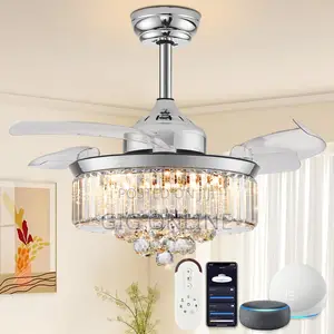 New Chanelier Fan With Light