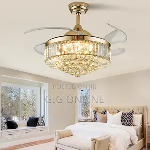 New Chanelier Fan With Light