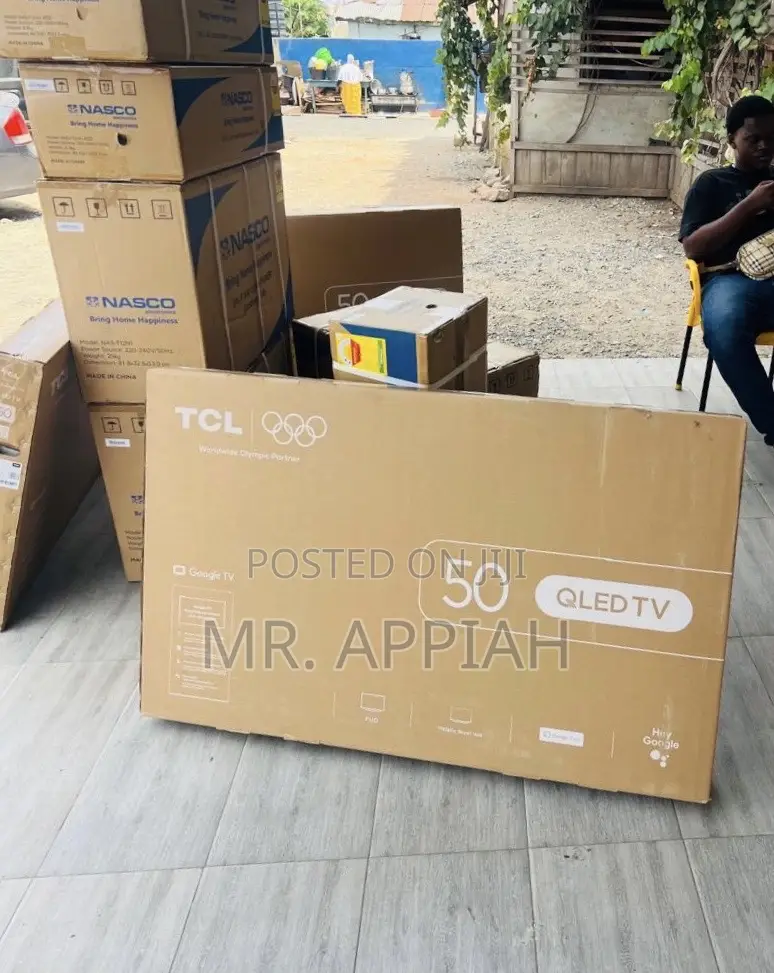 Fantastic TCL 50” Smart Satellite Android FHD Tv(2025 Model) 