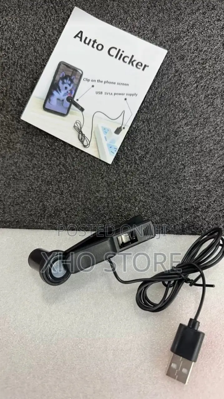 High-Frequency Portable Phone Auto Clicker, Screen Tapper With Clip