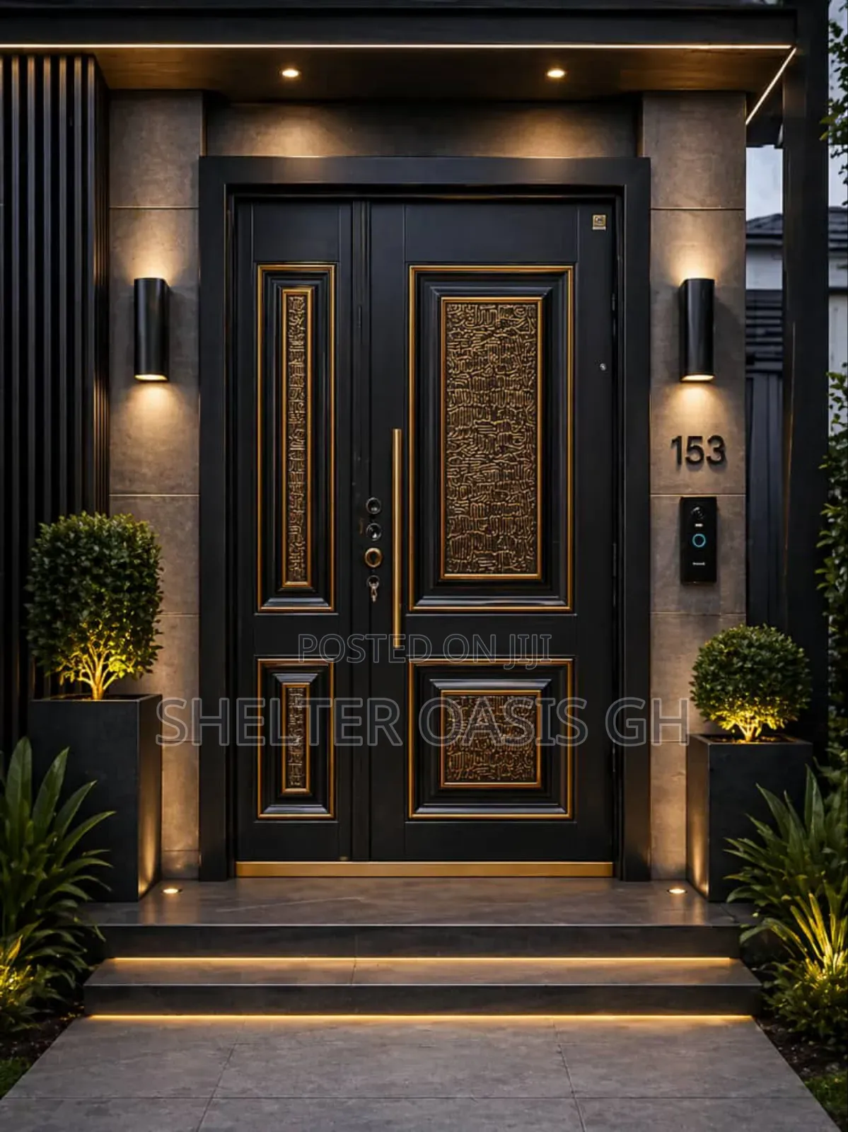 Anti Rust Security Door