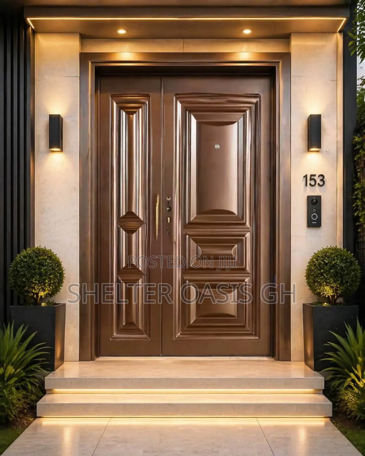 Standard Metal Door One and Half