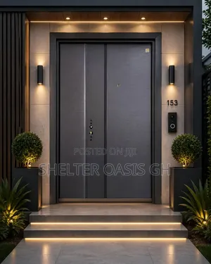 City Home Luxury Entrance Door 0ne and Half