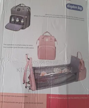 2 in 1 Diaper Bag ( Diaper Bag and Baby Bed)