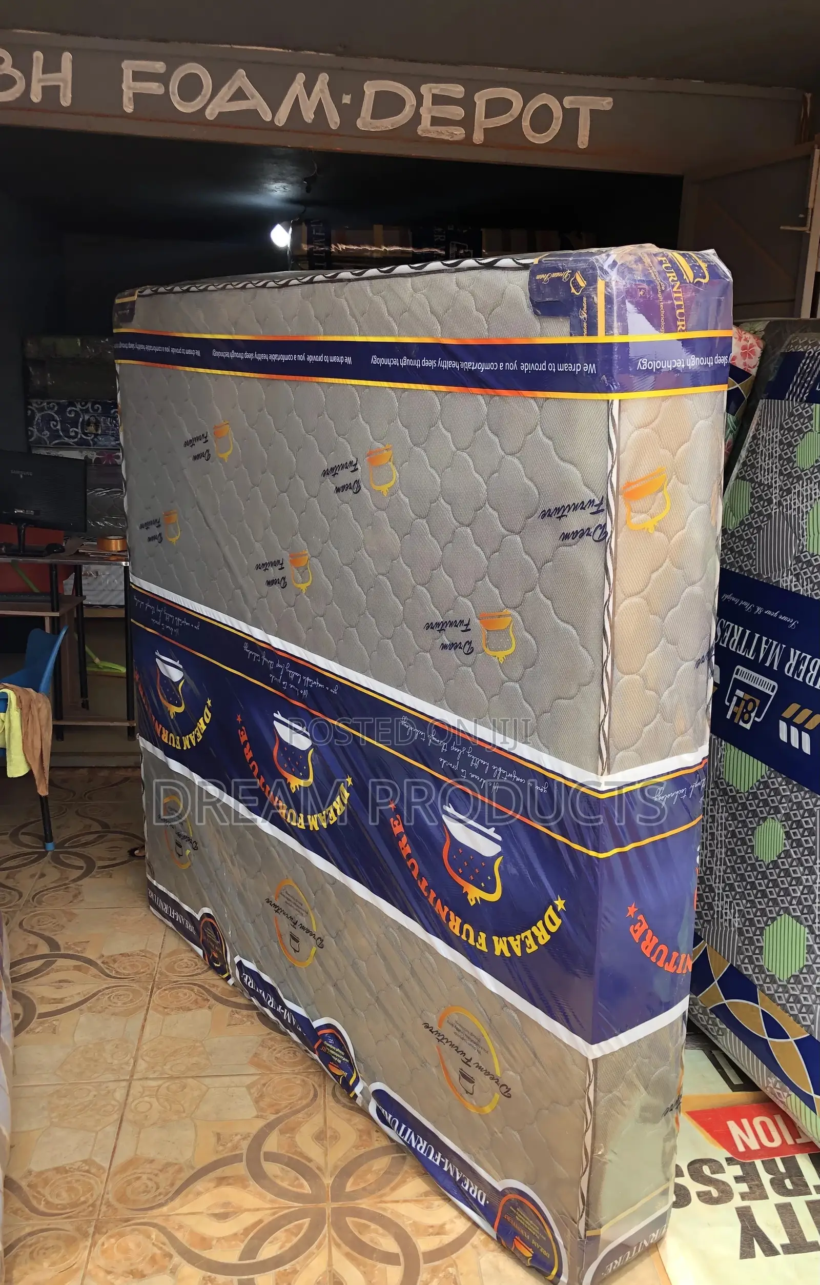 10 Inches Queen Size Orthopedic Mattress