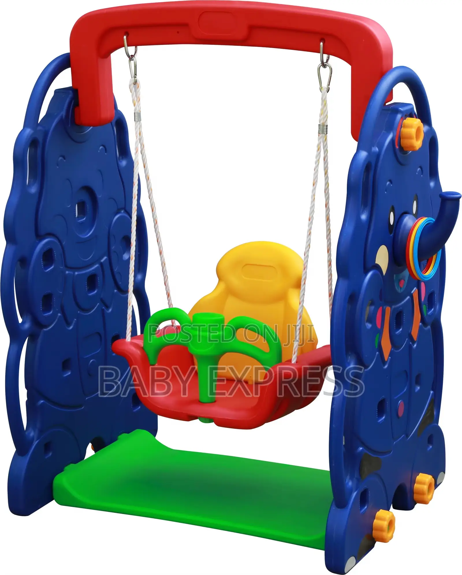 Premium 3-in-1toddler Swing Slide Playset Indoor/Outdoor Playground