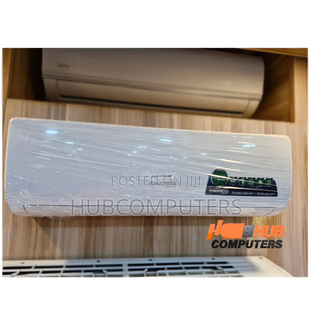 Nasco-Nas-J12-N1-E Air Conditioner 1.5hp R410 White Eco