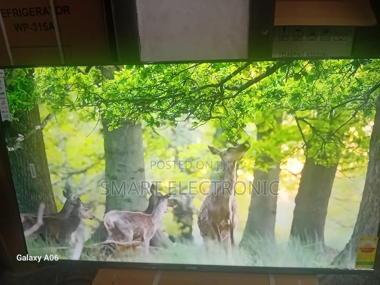 Sigma 55" Smart Tv – Crystal Clear Experience