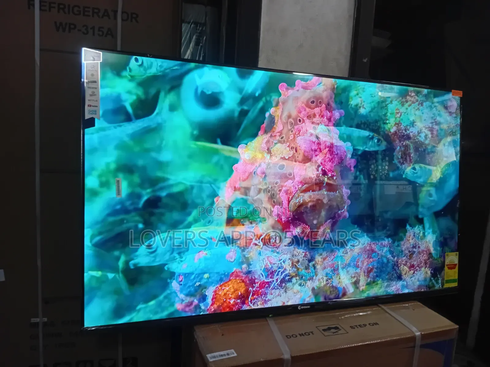 Sigma 55 " Uhd Smart Android Tv With Satellite.