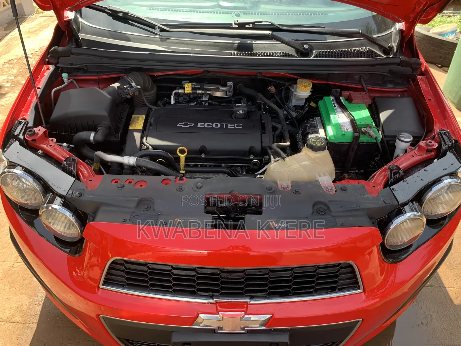 Chevrolet Sonic LT 2015 Red
