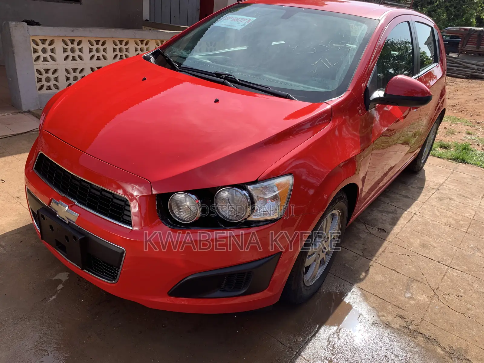 Chevrolet Sonic LT 2015 Red