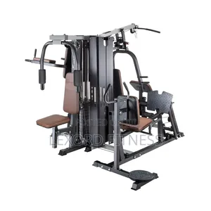 5 Station Home Multi- Gym With Dual User Access