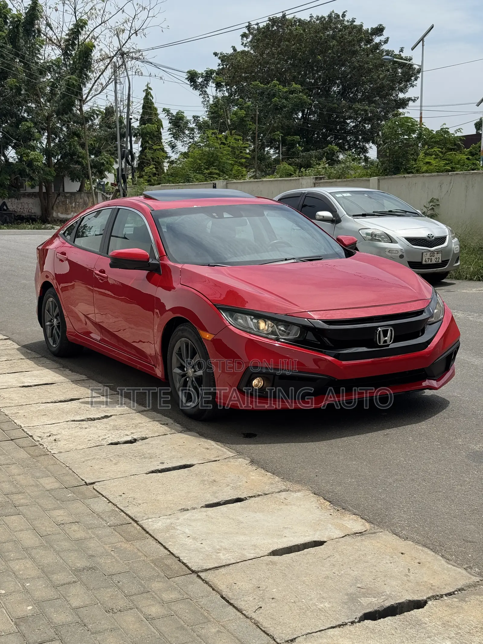 Honda Civic EX 2021 Red