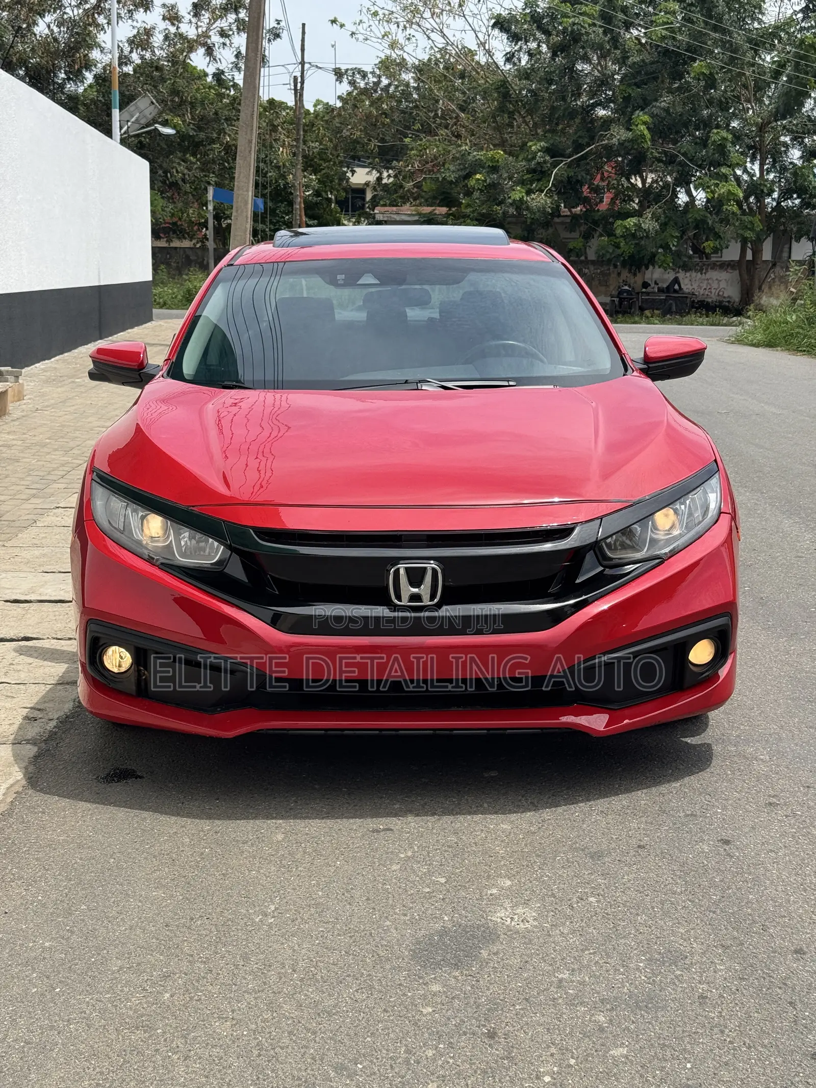 Honda Civic EX 2021 Red