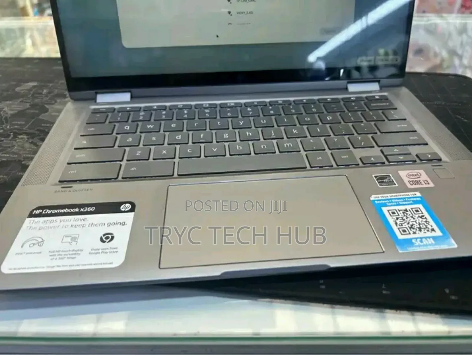 New Laptop HP Chromebook X360 8GB Intel Core i3 SSHD (Hybrid) 256GB