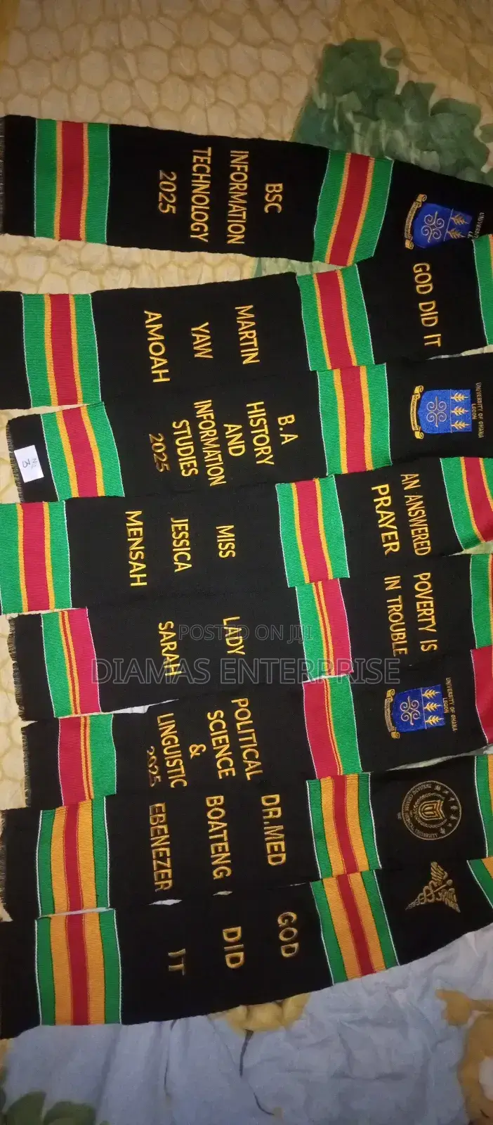Kente Sashes