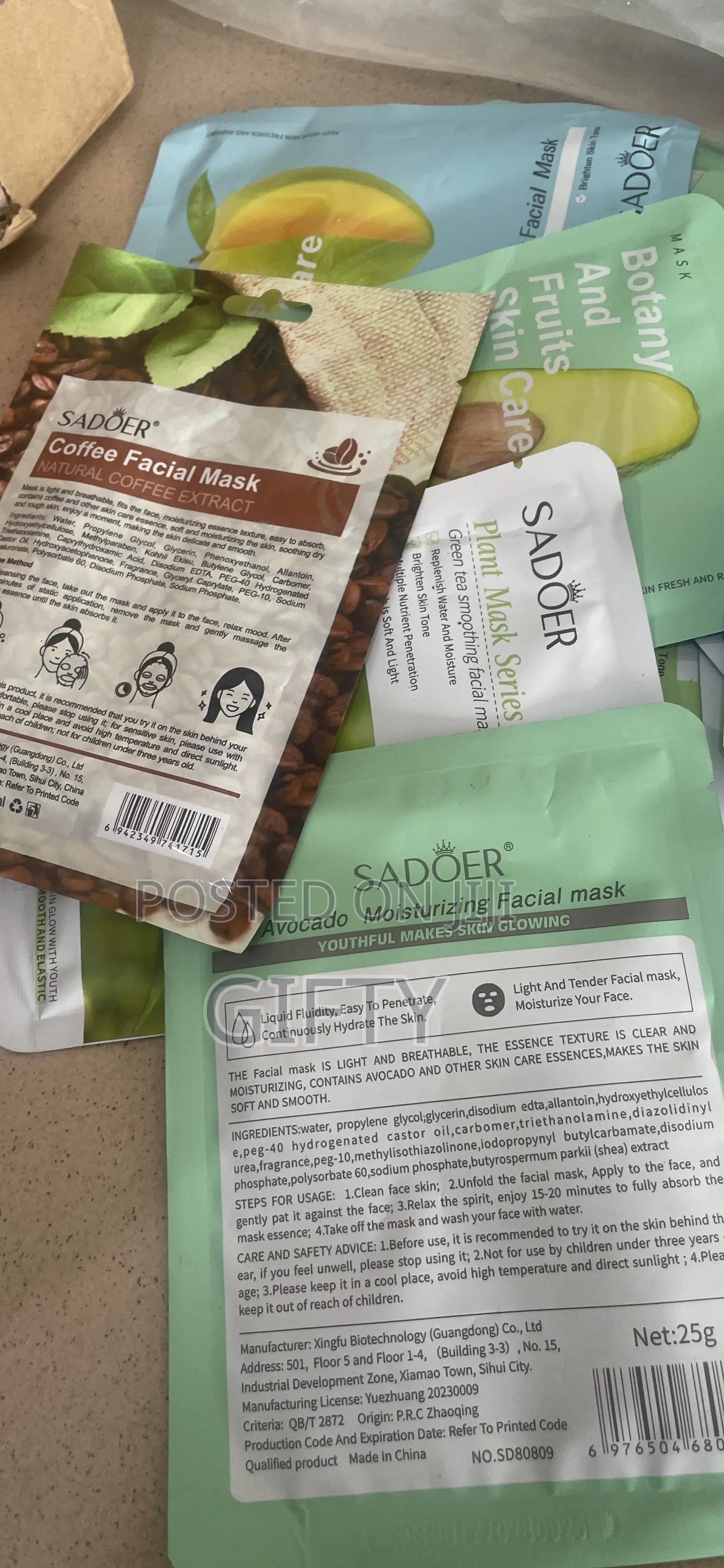 Facial Masks