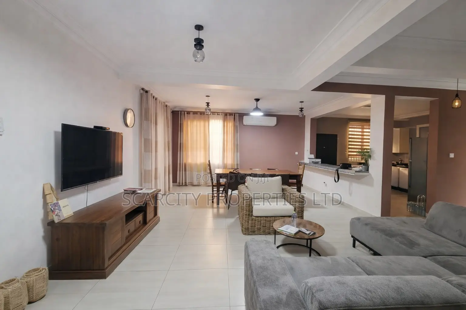 Furnished 4bdrm House in Cemetery Area for sale