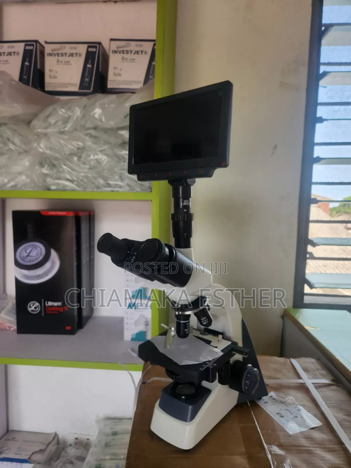 Medical Microscope With Camera