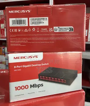 Mercusys 8port Gigabit Switch Ms108g 10/100/1000mbps