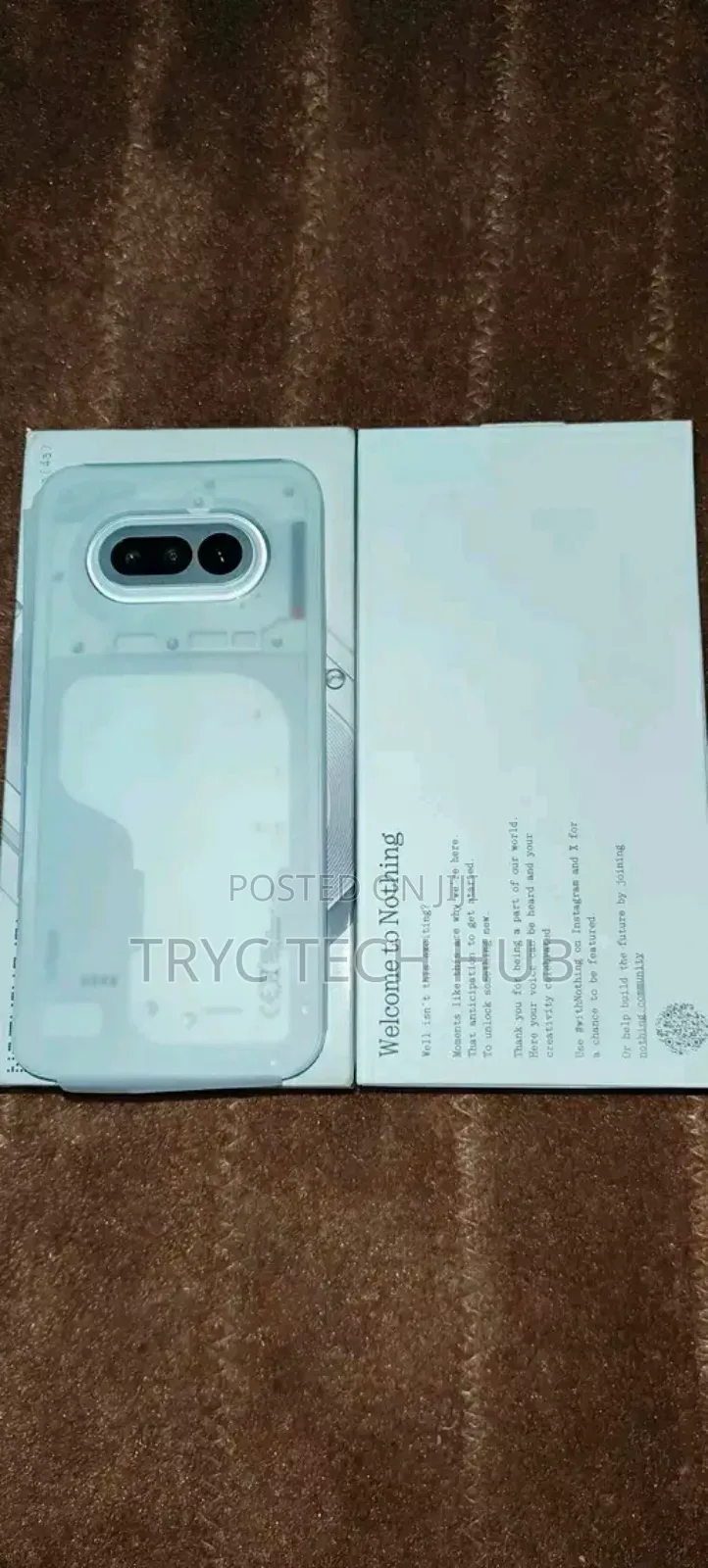 New Nothing Phone 4a 128 GB White