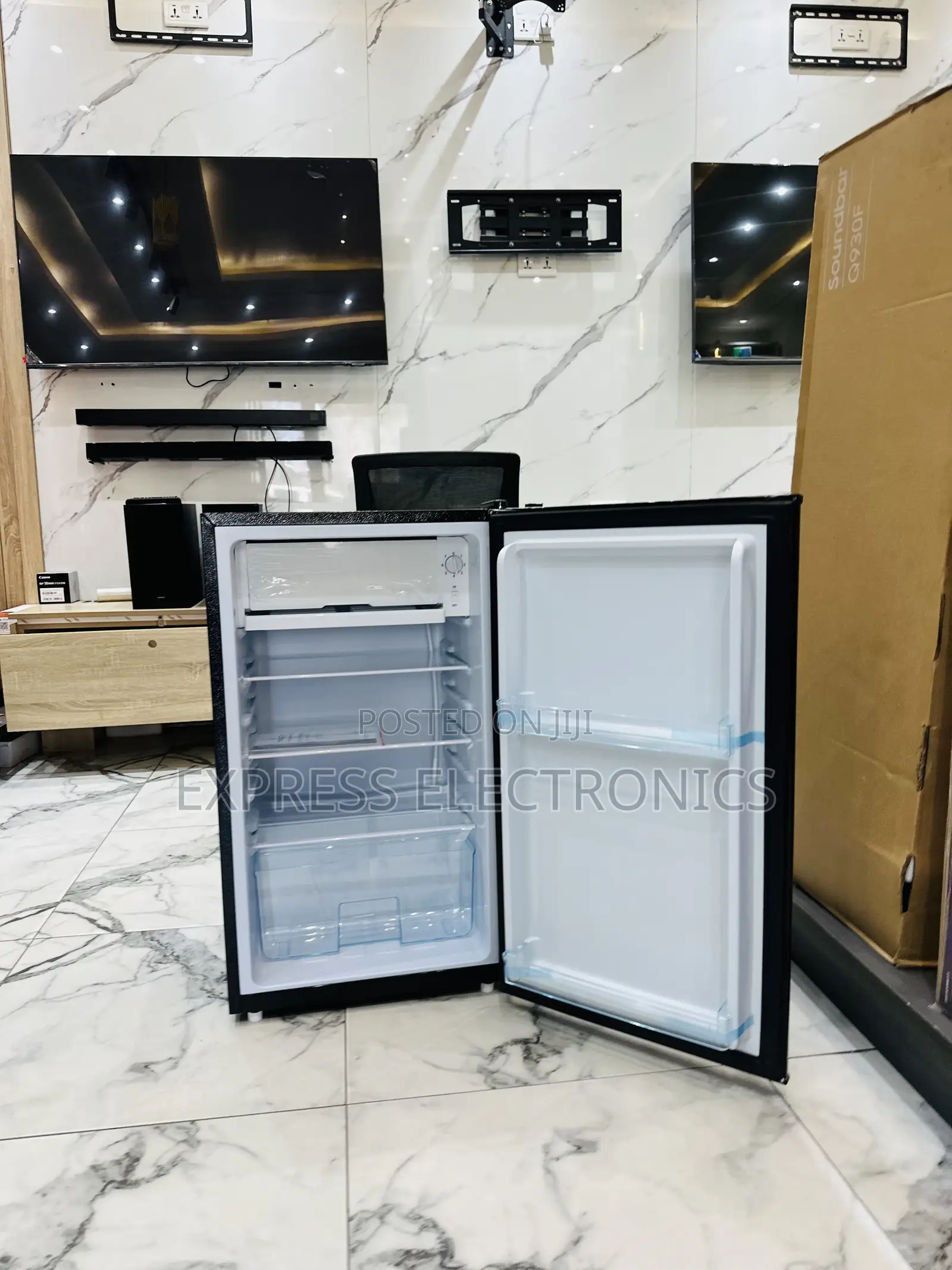 Newly Sealed in Box Single Door 92l Nasco Black.