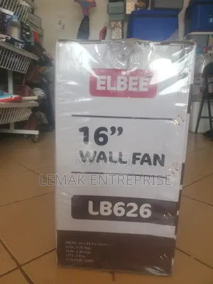2 Piece Set of Elbee Wall Fan Lb626