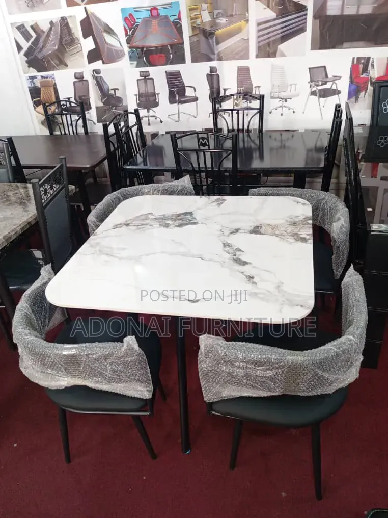 Dining Table Set (Marble)