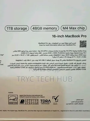 New Apple MacBook Pro 2024 M4 Max 16-inch 48GB Apple M4 Max SSD 1T