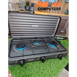 Haley-Hy1515 Gas Stove 3 Burner Black