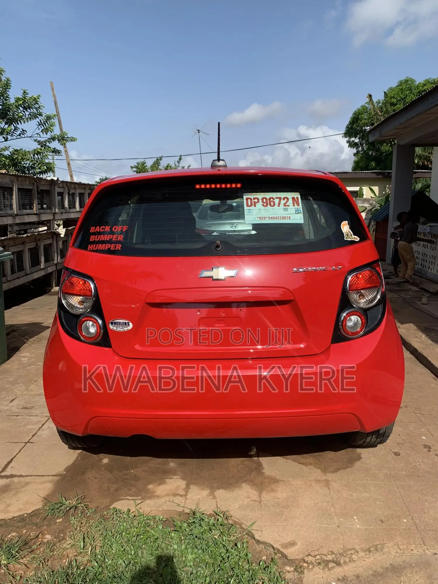 Chevrolet Sonic LT 2015 Red